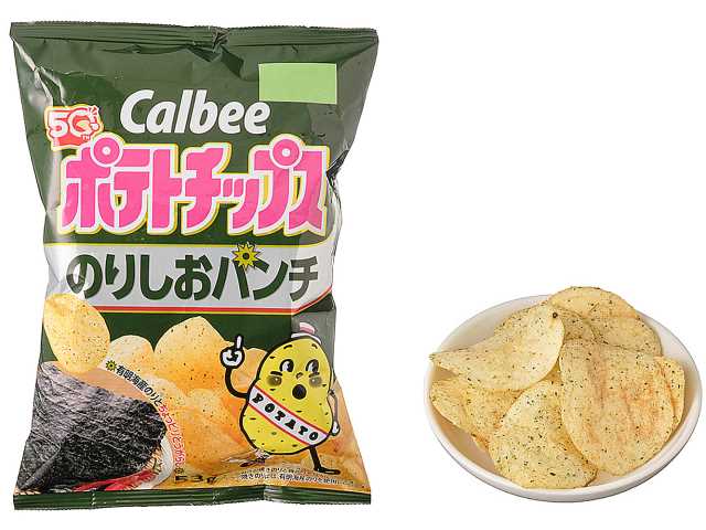 カルビーポテトチップス のりしおパンチ