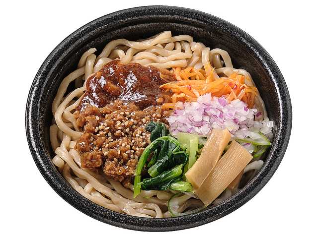 旨辛醤油だれの肉味噌まぜそば