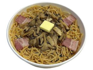 3種きのこのバター醤油パスタ 三重県産舞茸使用 セブン-イレブン