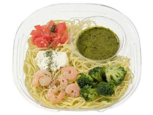 冷製パスタ 海老とブロッコリーのバジル セブン-イレブン