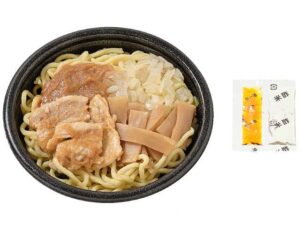 極太麺 濃厚醤油の油そば セブン-イレブン
