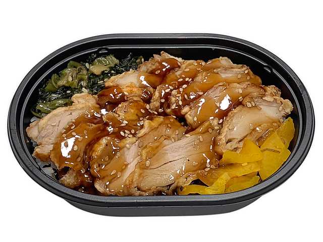 甘辛タレの鶏からあげ御飯