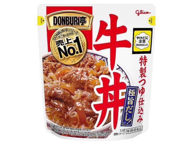 グリコ DONBURI亭 牛丼スタンディング