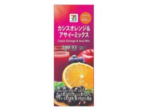 7プレミアム カシスオレンジ&アサイーミックス 200ml セブン-イレブン
