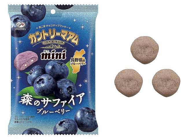 不二家 カントリーマアムミニ 森のサファイアブルーベリー