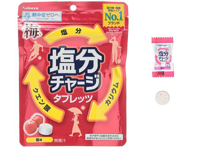 カバヤ 塩分チャージタブレッツ 梅