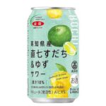 高知県産直七すだち&ゆずサワー 350ml