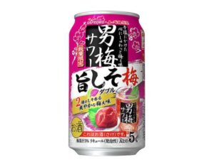 男梅サワー旨しそ梅ダブル 350ml セブン-イレブン