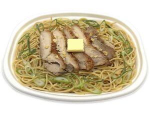 チキンステーキのせ バター醤油パスタ セブン-イレブン